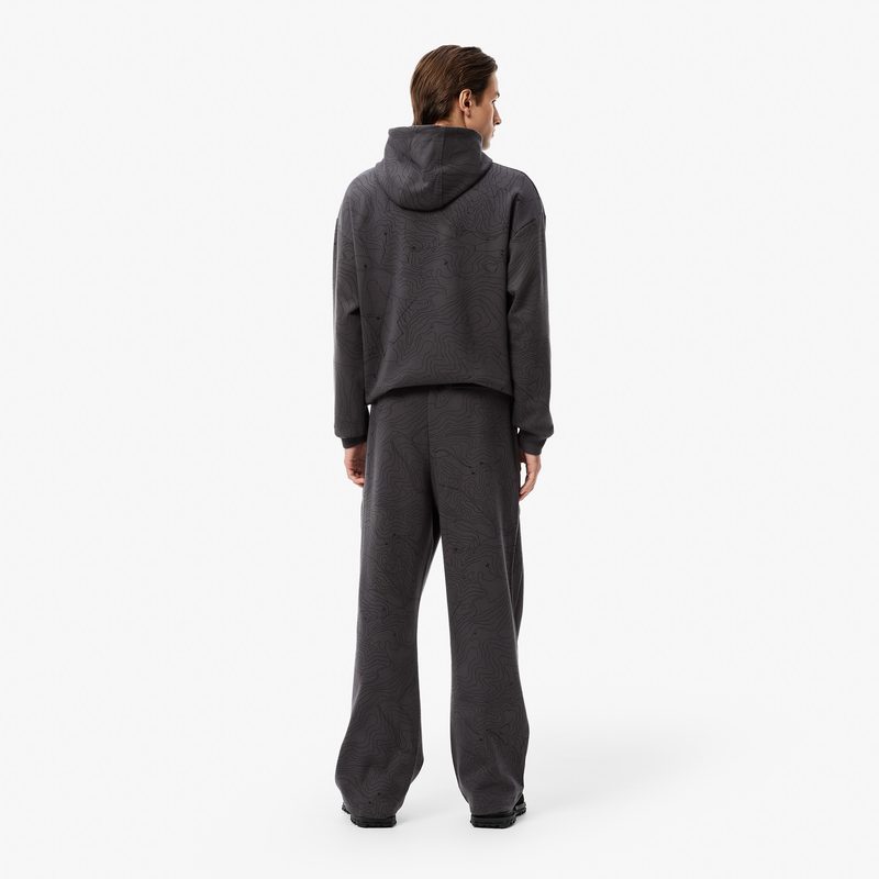 Мужские хлопковые спортивные брюки Lacoste оверсайз 2