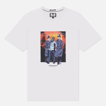Мужская футболка Weekend Offender Murvin, цвет белый