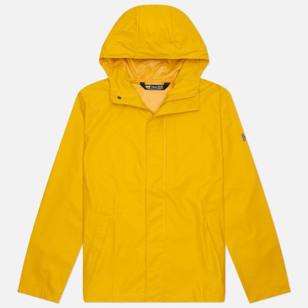 Мужская куртка дождевик Helly Hansen Moss, цвет жёлтый