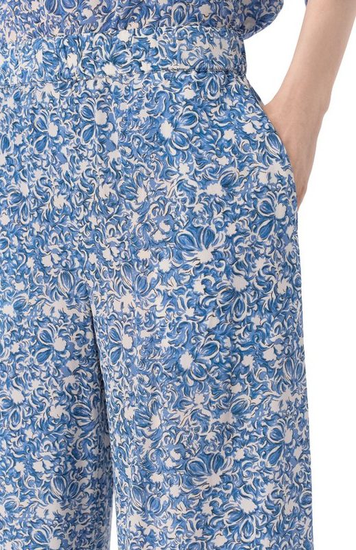Шелковые брюки Weekend Max Mara 5