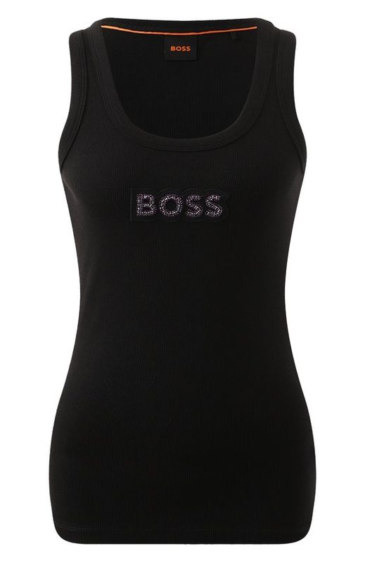 Хлопковая майка BOSS Orange