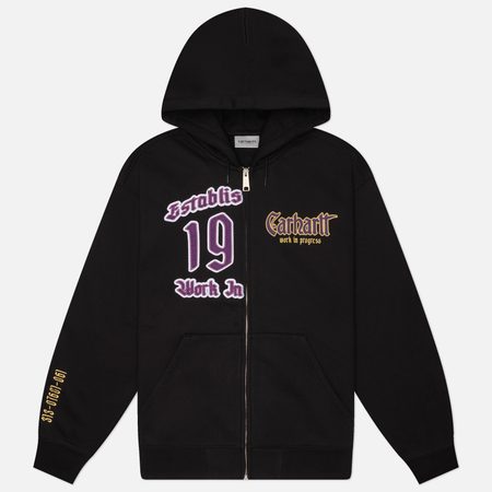 Мужская толстовка Carhartt WIP Hooded Dual, цвет чёрный