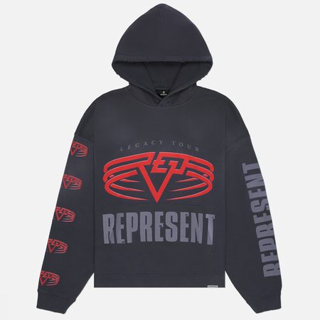 Мужская толстовка REPRESENT Reversible Living Legacy Falcon Hoodie, цвет серый