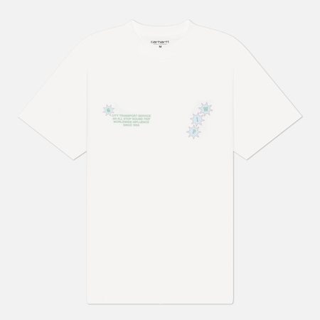 Мужская футболка Carhartt WIP C Trip, цвет белый