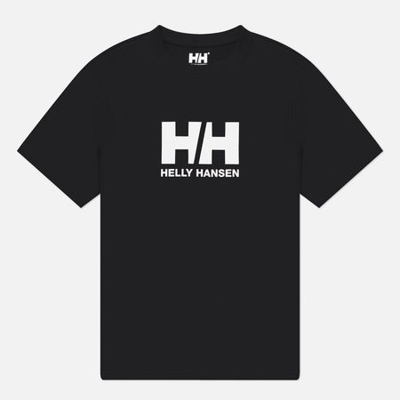 Мужская футболка Helly Hansen HH Logo 3.0, цвет чёрный