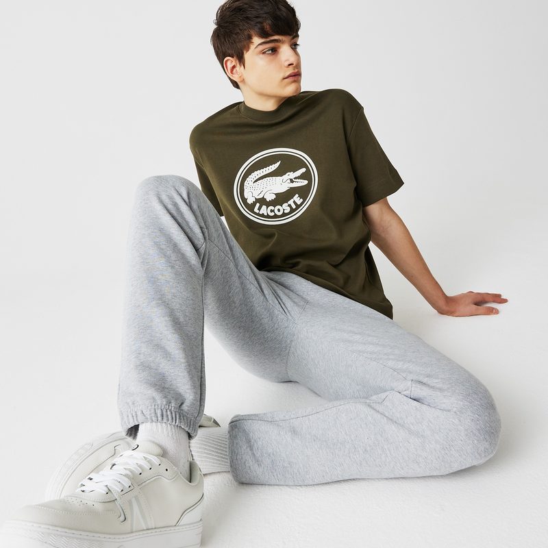 Мужские флисовые брюки Lacoste для спорта Tennis