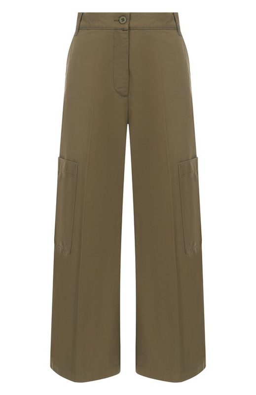 Хлопковые брюки-карго Weekend Max Mara