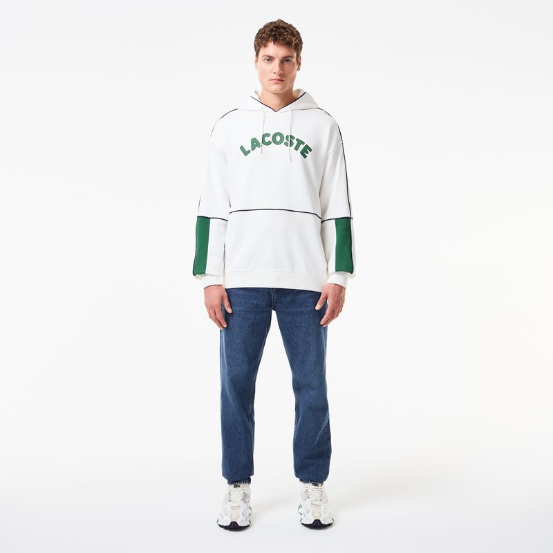 Мужская хлопковая толстовка Lacoste с капюшоном 5