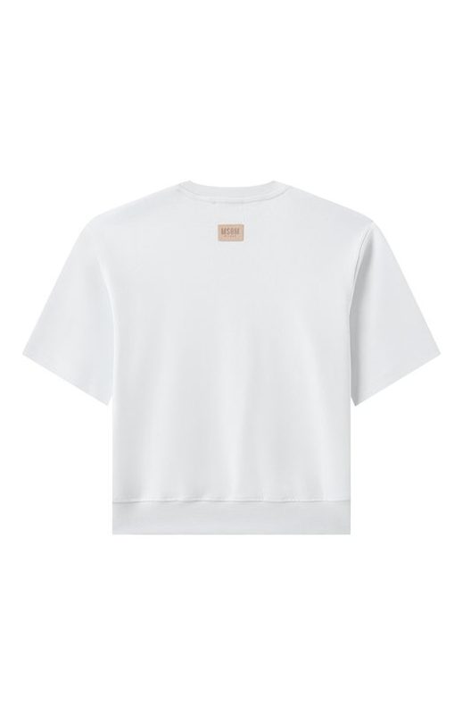 Хлопковый свитшот MSGM kids 2