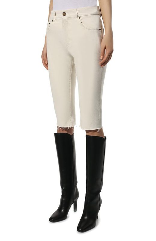 Джинсовые капри Saint Laurent 3
