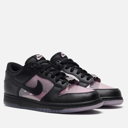 Мужские кроссовки Nike Dunk Low Retro Premium, цвет чёрный