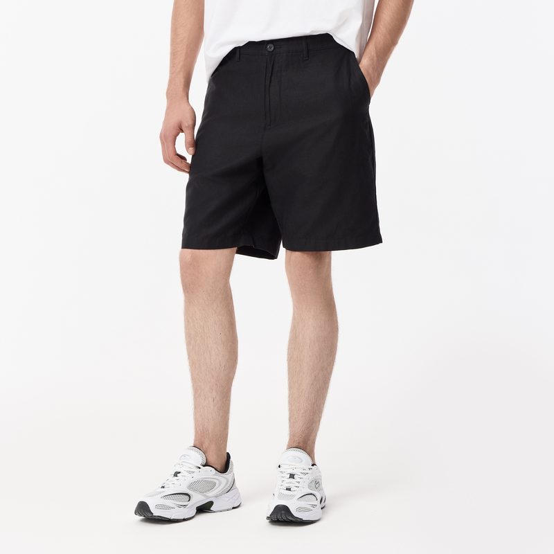 Мужские шорты Lacoste из смеси хлопка и льна 3