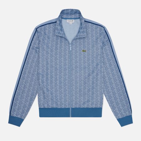 Мужская толстовка Lacoste Logo Embroidered, цвет голубой