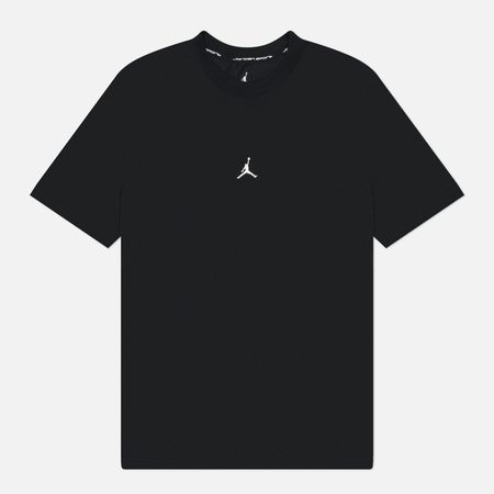 Мужская футболка Jordan Dri-Fit Sport Jumpman Crew, цвет чёрный