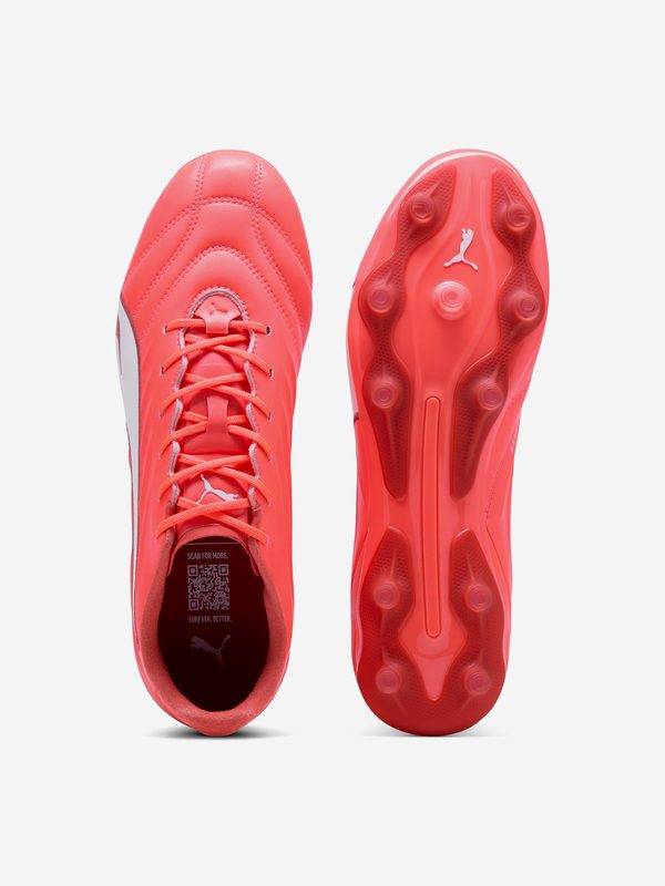 Бутсы мужские PUMA King Pro Fg/Ag, Красный 4