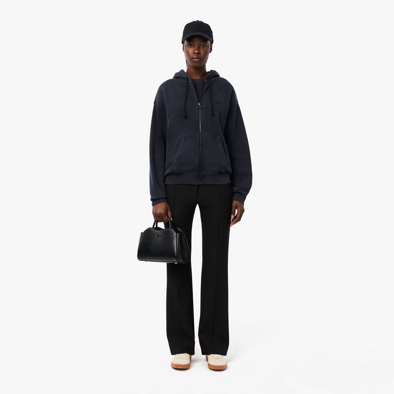 Толстовка Lacoste свободного кроя унисекс с эффектом стирки 4