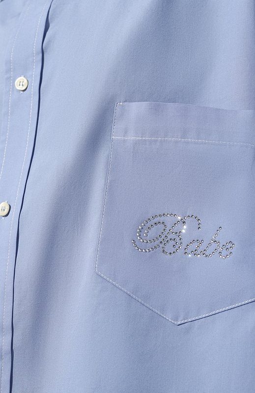 Хлопковая рубашка Forte Dei Marmi Couture 5