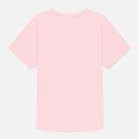Женская футболка SKIMS Cotton Jersey, цвет розовый