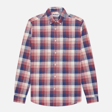 Мужская рубашка Barbour Hillroad Tailored, цвет красный