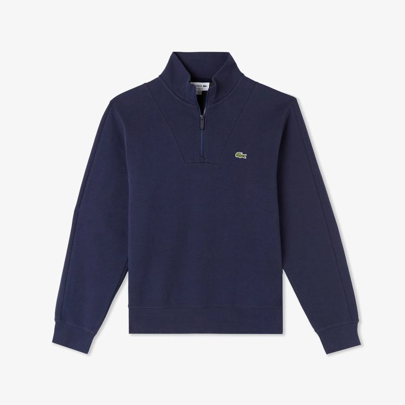 Мужской хлопковый свитшот Lacoste классического кроя 5