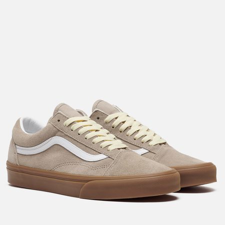Мужские кроссовки Vans Old Skool, цвет бежевый