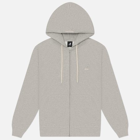 Мужская толстовка Kangol Essential Zip-Up Hoodie, цвет серый