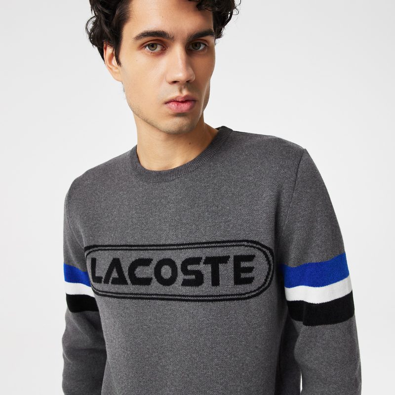 Мужской свитер Lacoste из смеси хлопка и вискозы 3