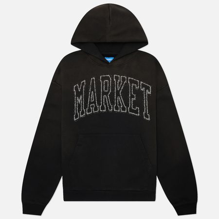 Мужская толстовка MARKET Market Vintage Arc Hoodie, цвет чёрный