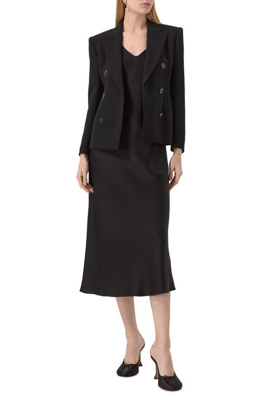 Атласное платье Max Mara Studio 2