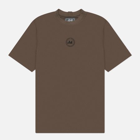 Мужская футболка Peaceful Hooligan Emblem, цвет коричневый