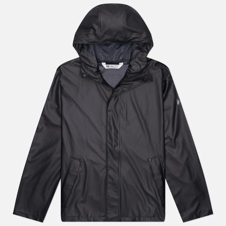 Мужская куртка дождевик Helly Hansen Moss, цвет чёрный