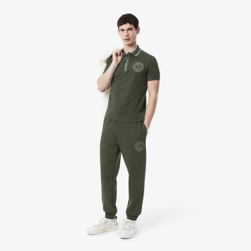 Мужские спортивные брюки Lacoste из смеси органического хлопка