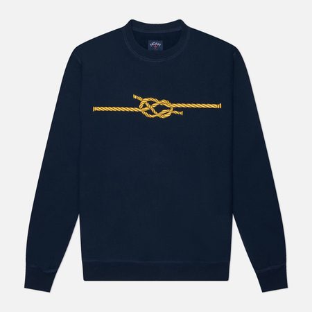Мужская толстовка NOAH Knot Crewneck, цвет синий