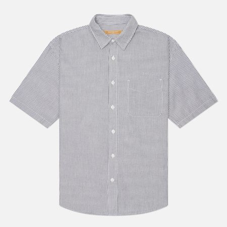 Мужская рубашка FrizmWORKS OG Stripe Seersucker Half, цвет белый