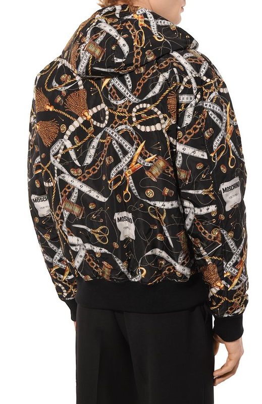 Утепленный бомбер Moschino 4