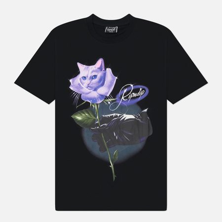 Мужская футболка RIPNDIP Rose, цвет чёрный