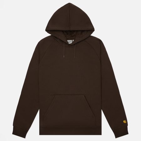 Мужская толстовка Carhartt WIP Hooded Chase, цвет коричневый