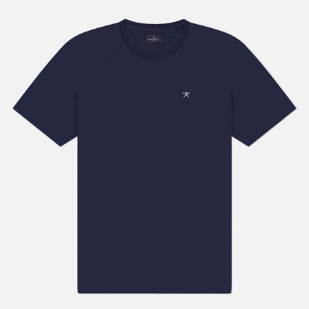Мужская футболка Hackett Classic Embroidered Icon, цвет синий