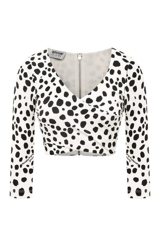 Топ из вискозы M05CH1NO Jeans