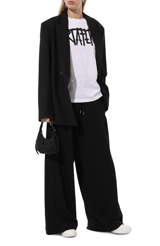 Хлопковая футболка Alberta Ferretti 2
