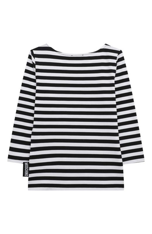 Хлопковый лонгслив Moschino 2
