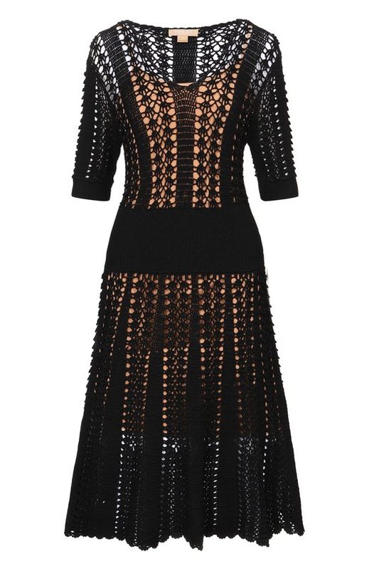 Платье из вискозы Michael Kors Collection
