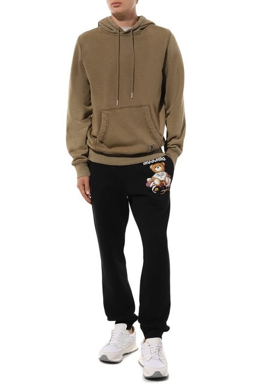 Хлопковые джоггеры Moschino 2