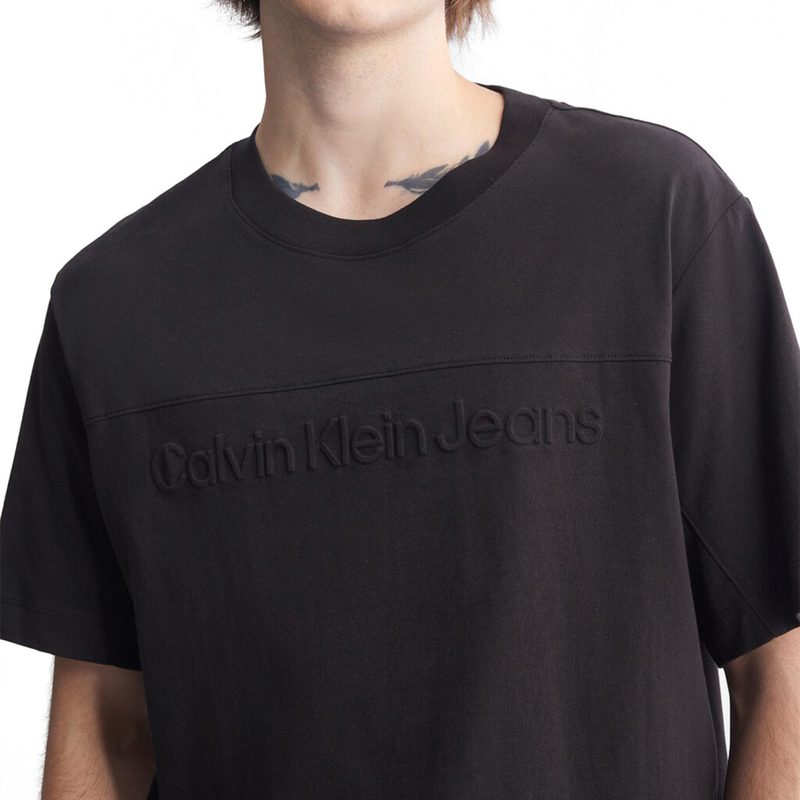 Embossed Institutional Logo Relaxed Tee 2