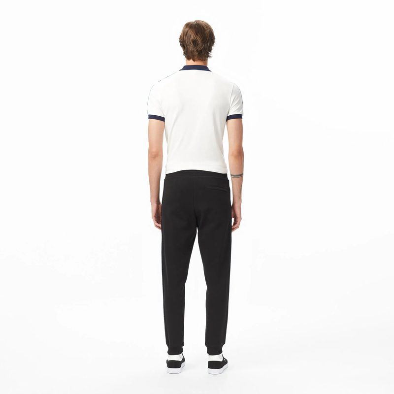 Мужские хлопковые спортивные брюки Lacoste свободного кроя 2