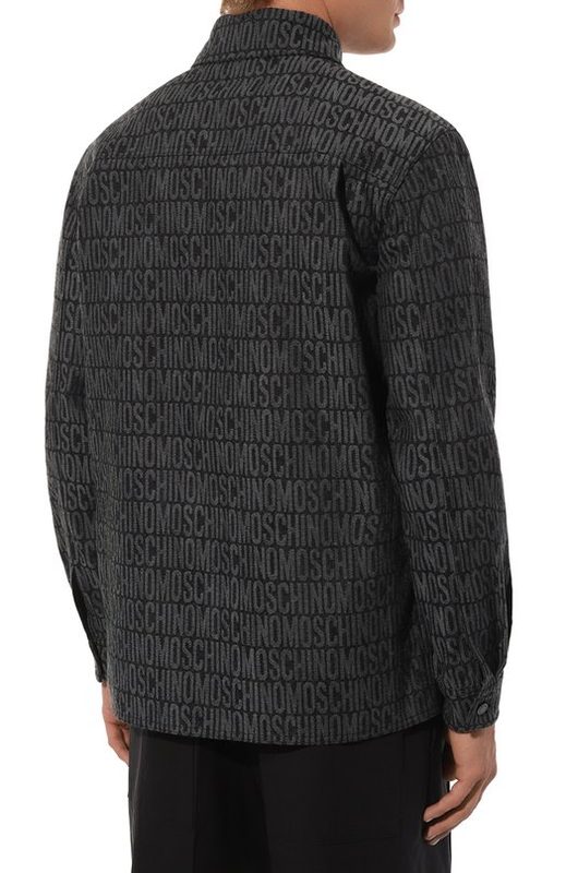 Хлопковая рубашка Moschino 4