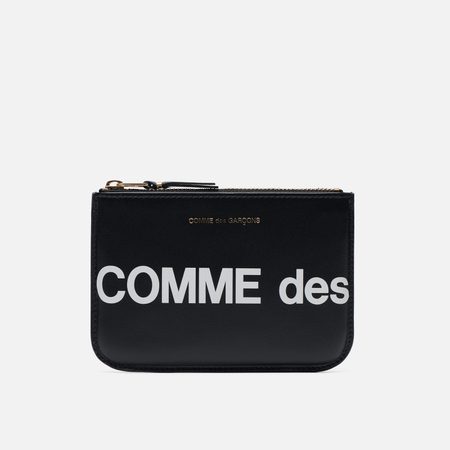 Кошелек Comme des Garcons Wallet SA8100HL Huge Logo, цвет чёрный