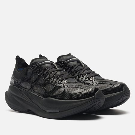 Мужские кроссовки Hoka One One Mach X Caged, цвет чёрный