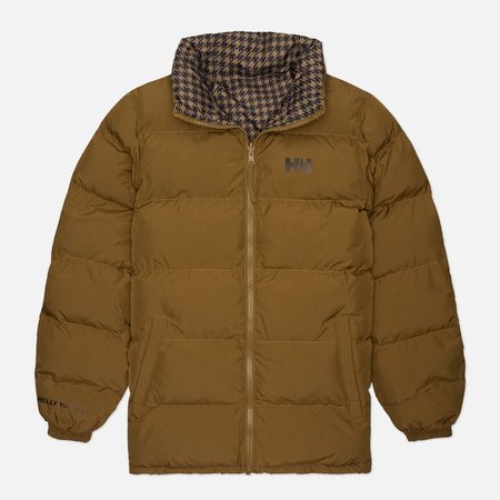 Мужской пуховик Helly Hansen Yu 23 Reversible Puffer, цвет оливковый
