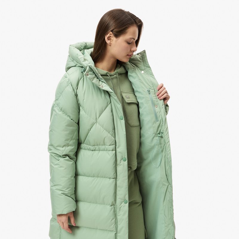 Женская парка Lacoste с капюшоном 5